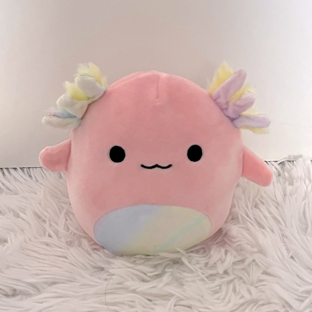 5” Archie the Axolotl Squishmallow Pink Pastel